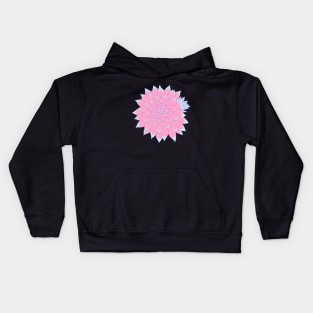 Cotton Candy Succulent Kids Hoodie